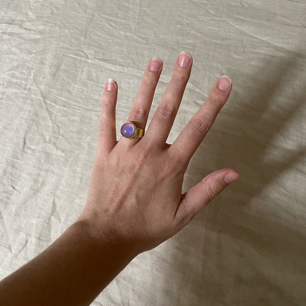 Mondo Mondo Brass Mood Ring